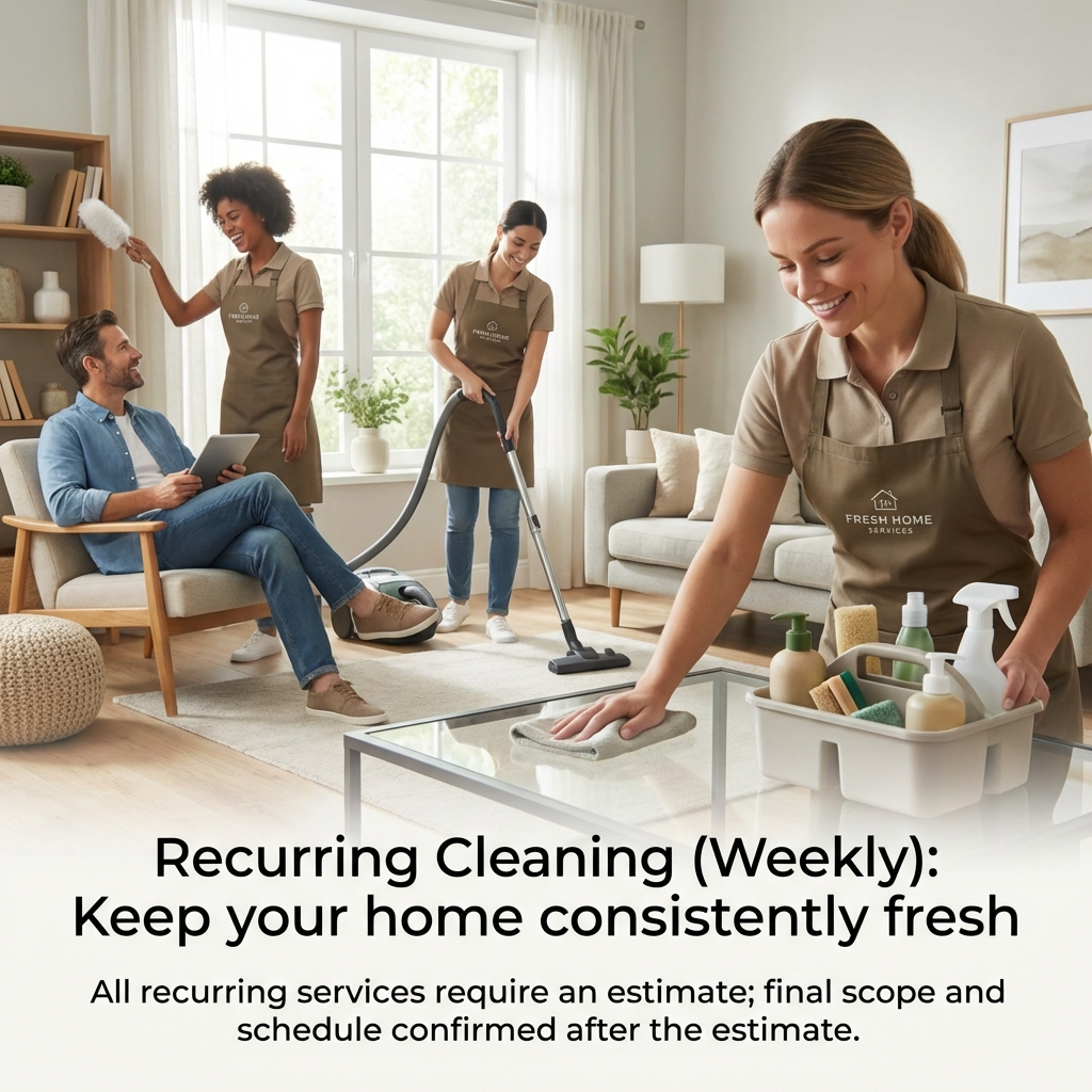 Recurring Cleaning (Weekly)